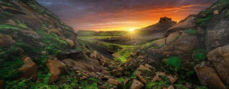 Beeindruckende Landschaft