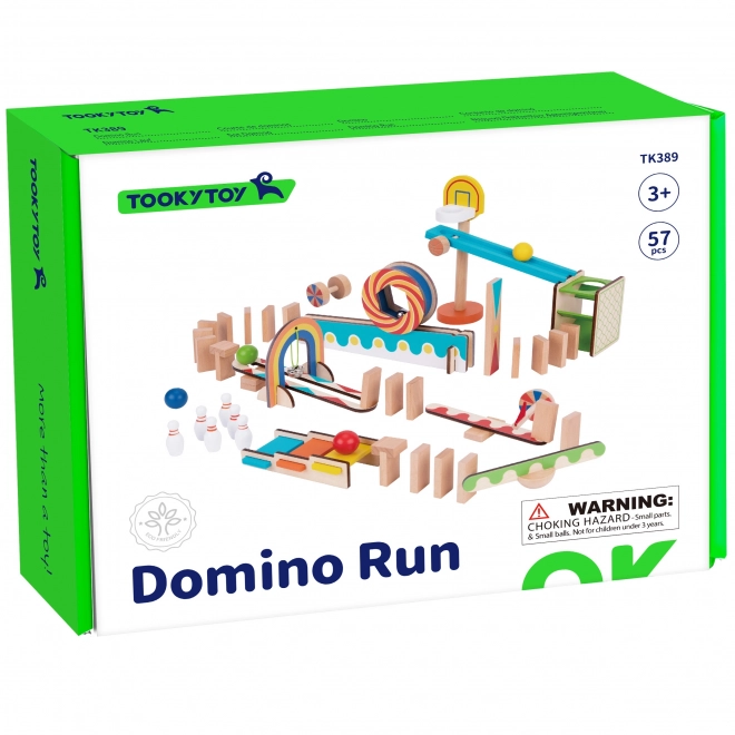 Verrückte Holz-Domino-Spiele