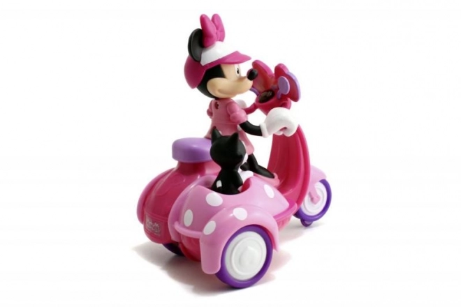 Minnie Scooter mit Seitenwagen und Figur