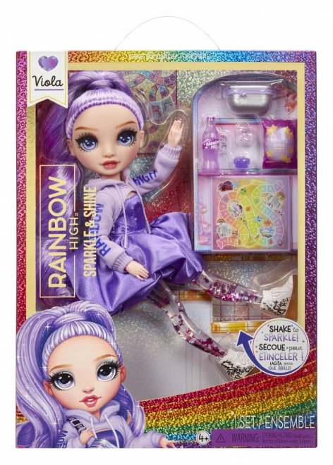 Rainbow High Sparkle & Shine Fashion Puppe - Violett