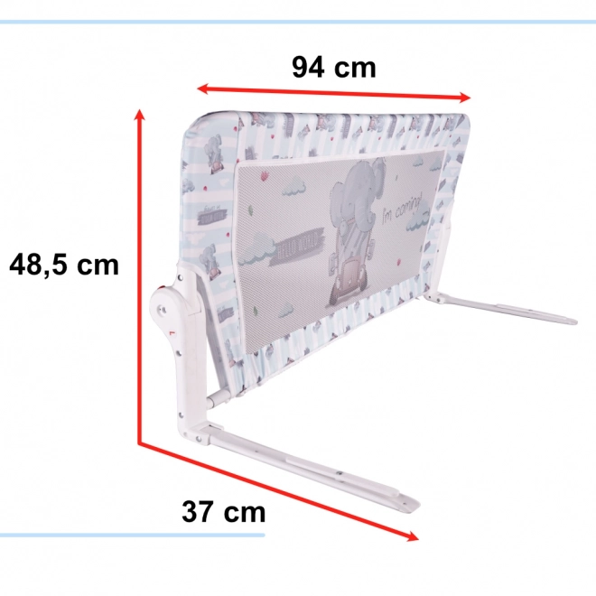 Schutzgitter Schutzbarriere für das Bett 90cm Schaf – Elefant