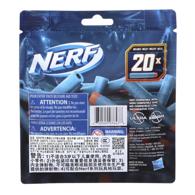 Nerf Elite 2.0 Ersatzpfeile 20er-Pack