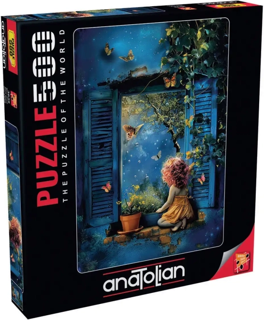 Puzzle Blaue Nacht 500 Teile