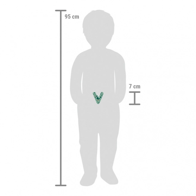 Holzbuchstabe V Tier-ABC von Small Foot