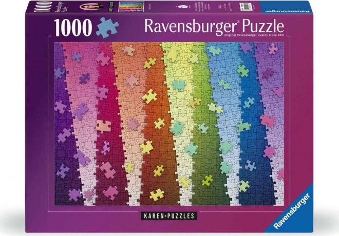 Ravensburger Puzzle Farben auf Farben 1000 Teile