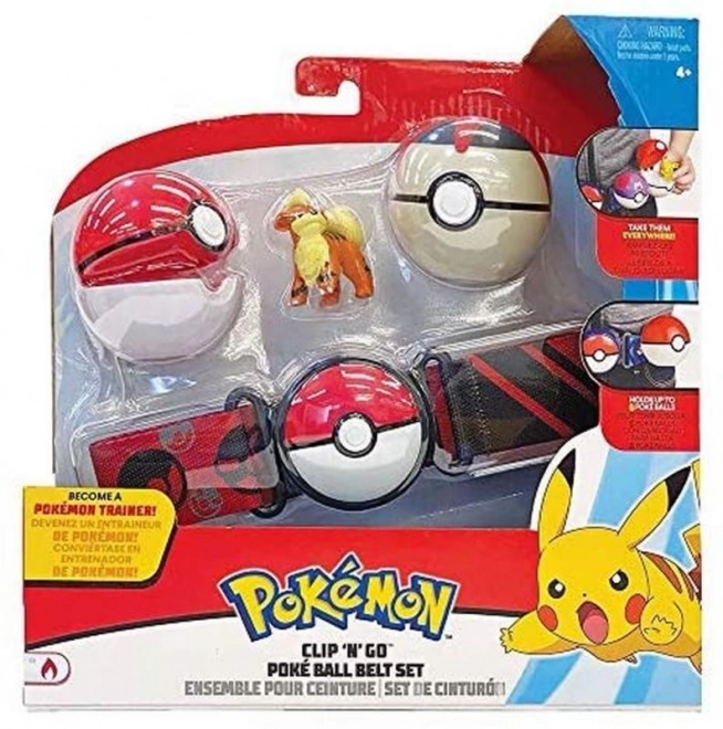 Clip 'n' Go Pokéball-Gürtelset