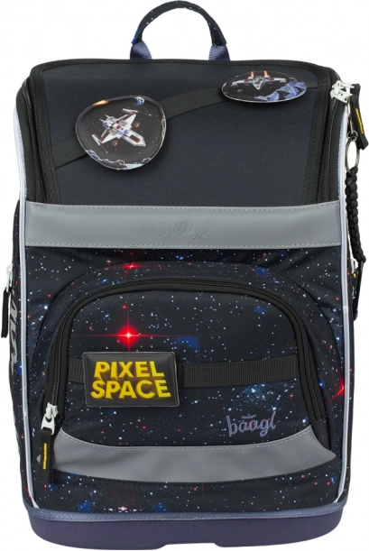 Schulranzen Baagl Zippy Plus Pixel Space