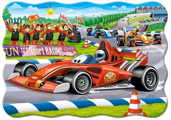 Puzzle 30 Teile Racing Bolide