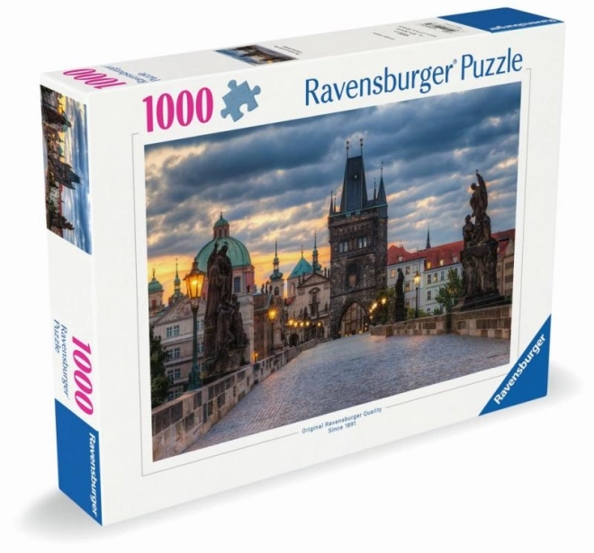 Tschechische Kollektion: Spaziergang auf der Karlsbrücke Puzzle 1000 Teile