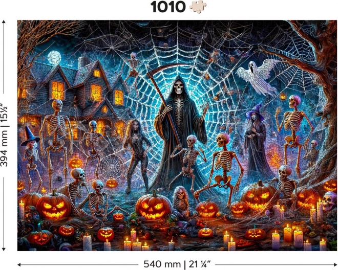 Hölzernes Puzzle Halloween Meister des Todes