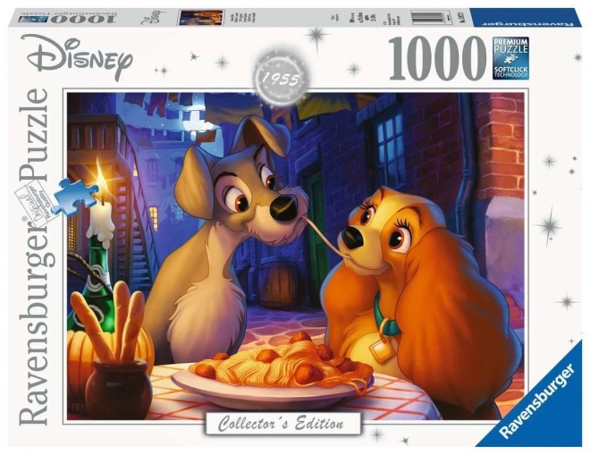 Ravensburger Puzzle Lady und der Tramp 1000 Teile