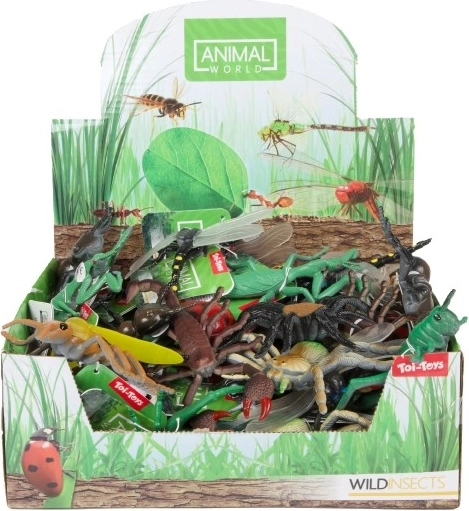 Realistische Insektenmodelle für spielerisches Lernen