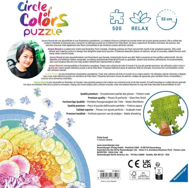 Ravensburger Puzzle Poke Bowl 500 Teile