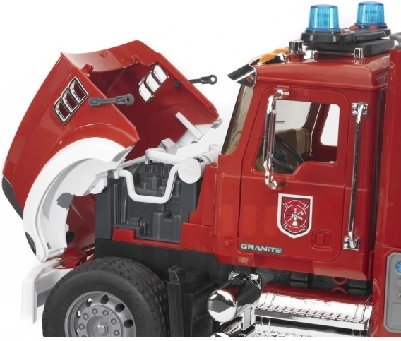 Öffnende Teile und detaillierter Motor