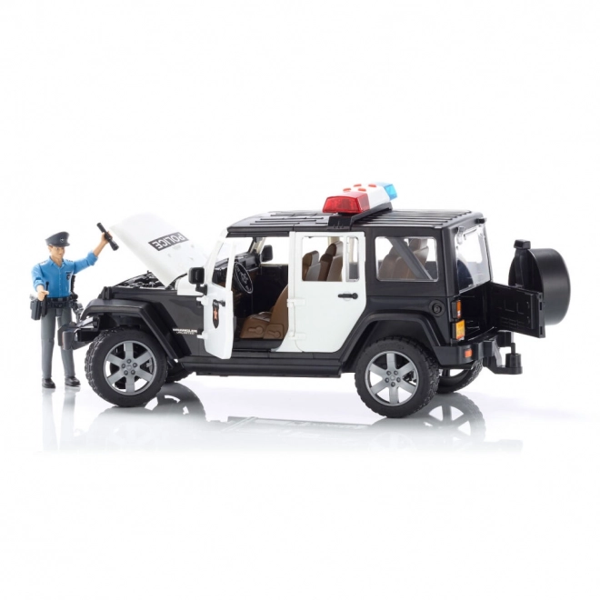 Jeep Wrangler Rubicon Polizei mit Figur