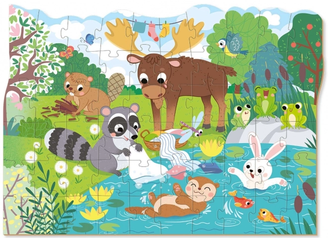 Puzzle Jahreszeiten: Sonnige Tage 60 Teile