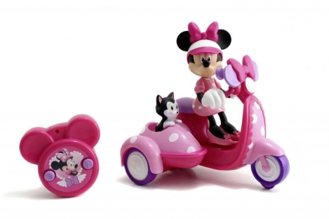 Minnie Scooter mit Seitenwagen und Figur
