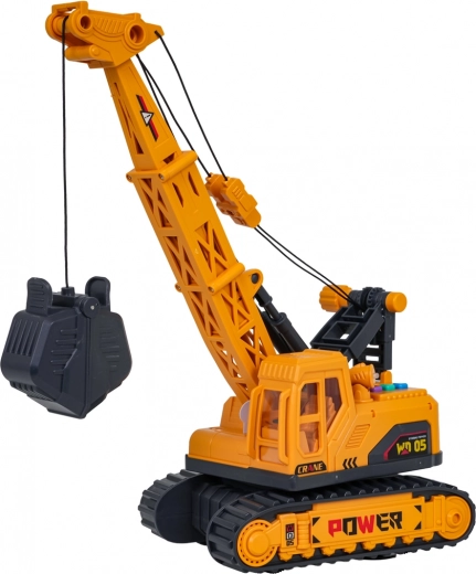 Manuell gesteuerter Ausleger und Greifer