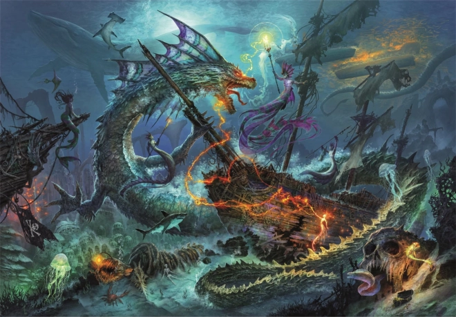 Puzzle Unterwasserschlacht 3000 Teile