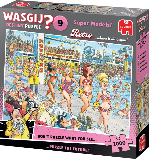 Wasgij Destiny 9: Supermodellpuzzle 1000 Teile