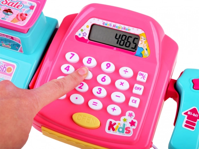 Funktionierender Taschenrechner und LCD-Display