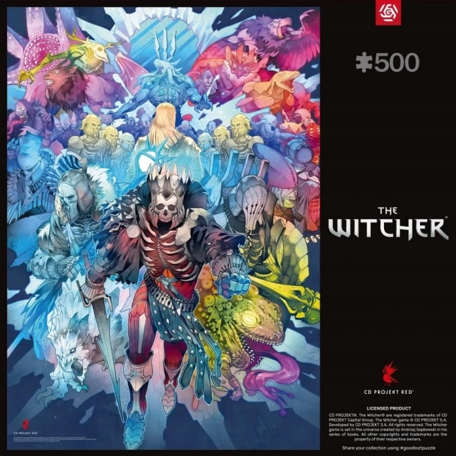 Puzzle Hexer: Fraktionen der Monster 500 Teile