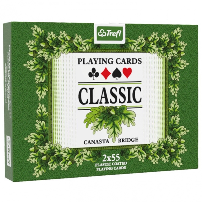 Trefl Klassische Spielkarten Classic 2 x 55