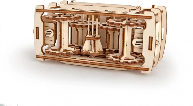 Offene Mechanik und praktischer Stauraum