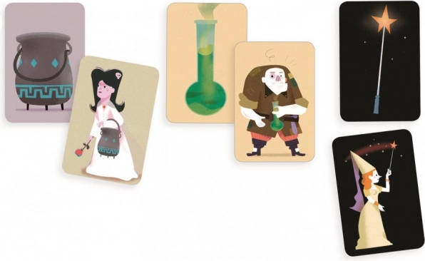 Kartenspiel Zauberschule von DJECO