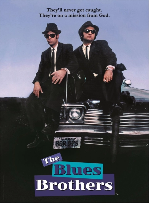 Puzzle 500 Teile Blues Brothers Nostalgie