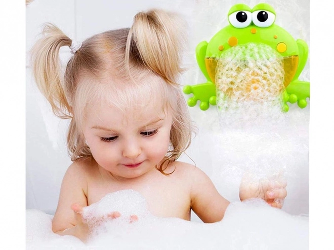 Badespielzeug Frosch-Schaumgenerator – Frosch