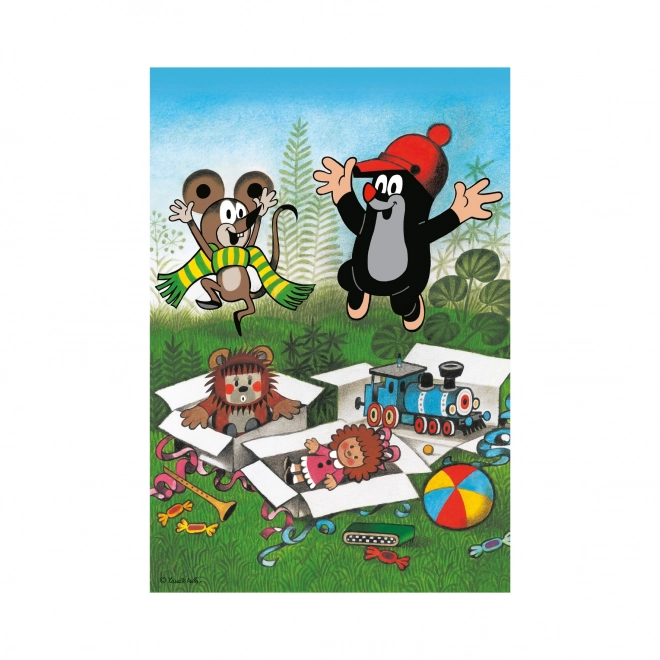 Puzzle Krtek Freude 2x48 Teile