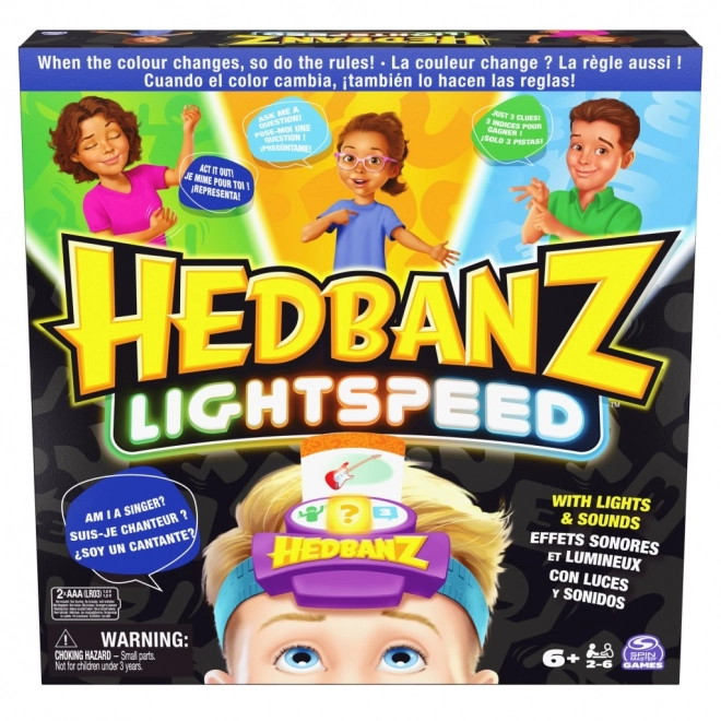 Hedbanz Lightspeed Ratespiel