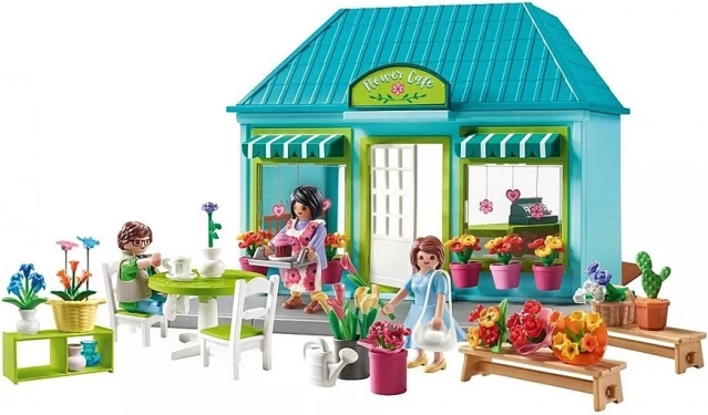 Set mit Figuren Mein Leben Blumenladen