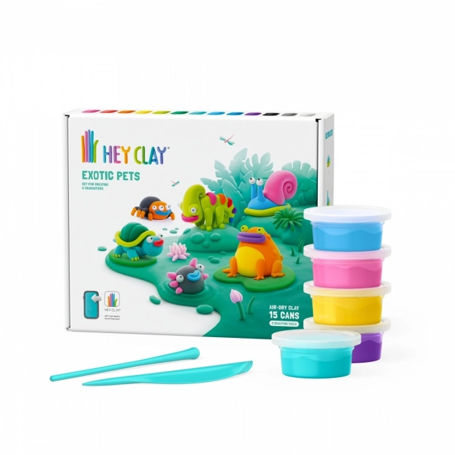 Hey Clay Exotische Tiere Modelliermasse