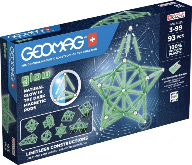 Geomag Glow Magnetsystem - 93 Teile