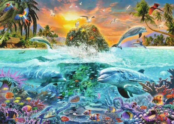 Ravensburger Puzzle Unterwasserinsel 1000 Teile