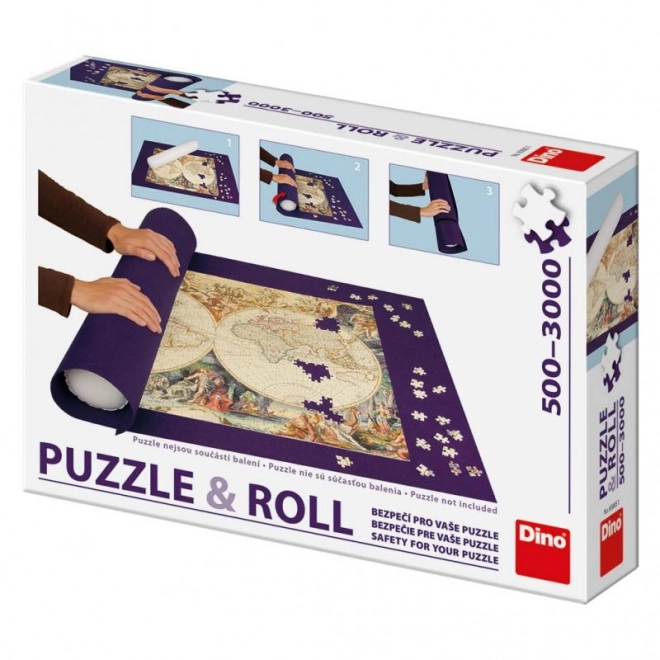 Dino Puzzle Rollbare Unterlage für 500-3000 Teile