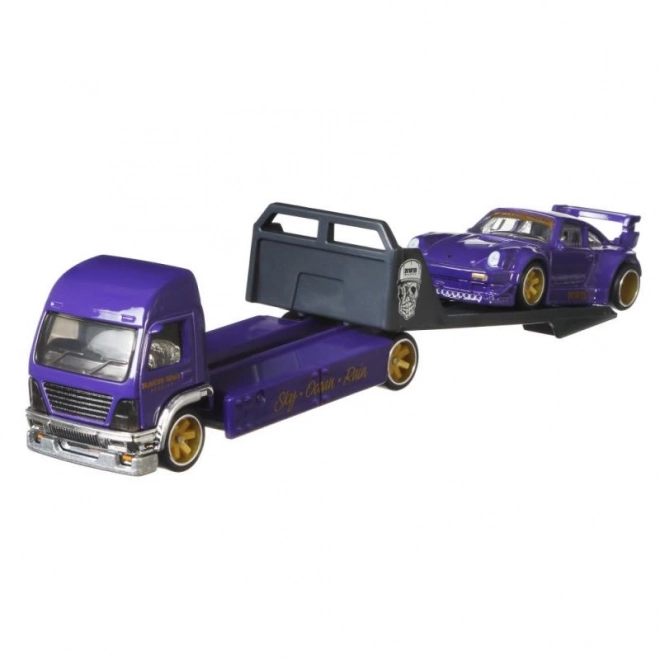 Hot Wheels LKW und Rennwagen Set