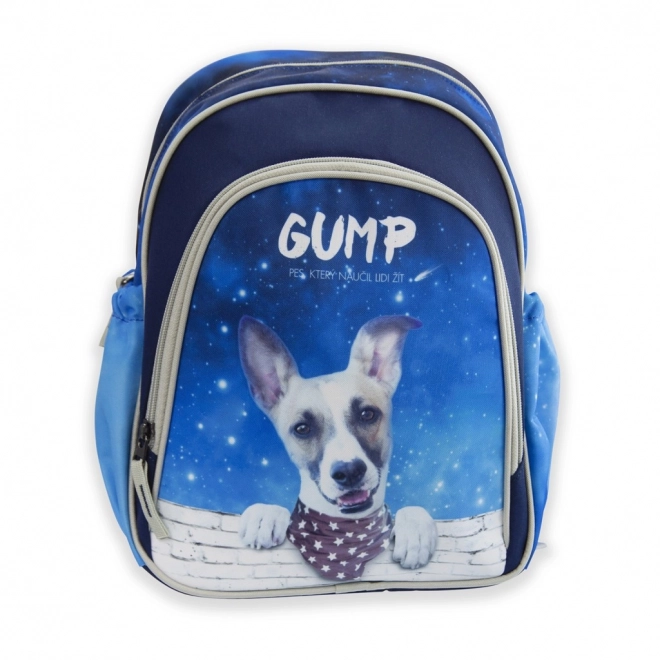 Kleiner blauer Rucksack GUMP