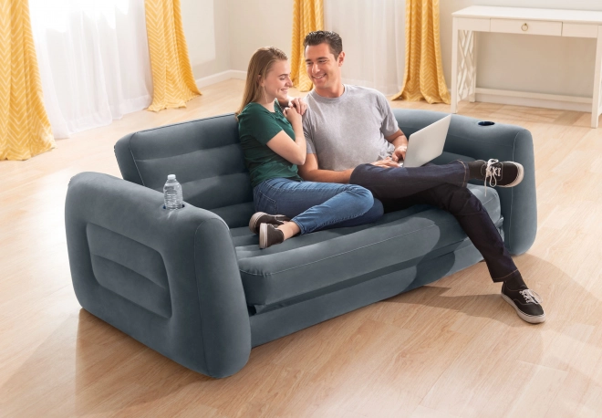 Aufblasbares Sofa mit Bettfunktion von INTEX