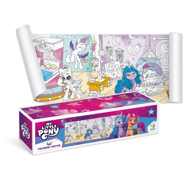 Ausmalposter My Little Pony