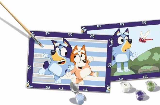 CreArt Bluey: Hundespäße - Kreatives Malkit