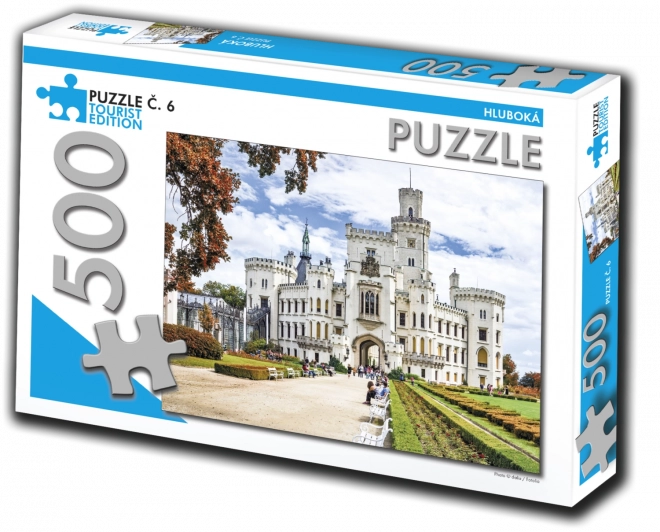 Puzzle Tourist Edition Hluboká 500 Teile
