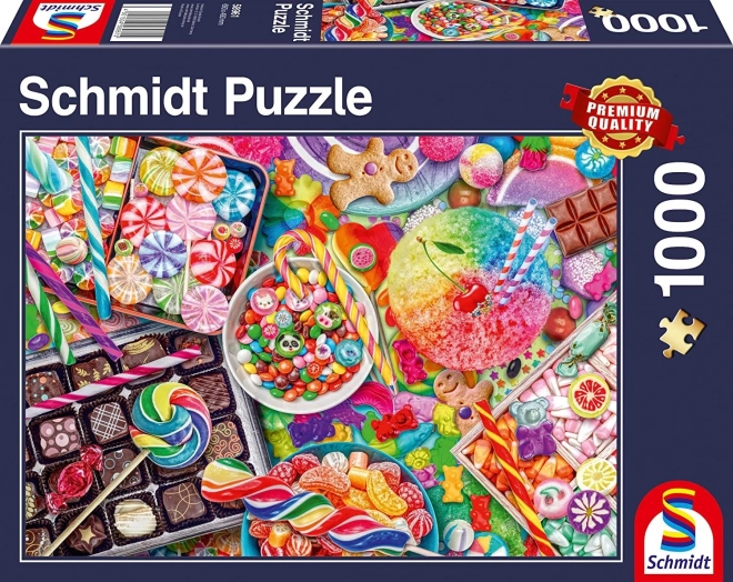 Schmidt Puzzle Süßigkeiten 1000 Teile