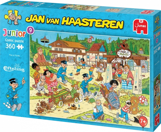 Jumbo Puzzle Jan van Haasteren Junior: Efteling Max und Moritz 360 Teile