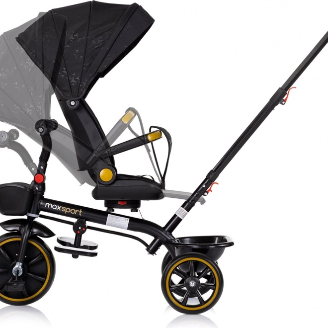 Dreirad mit Verdeck 2in1 Max Sport Brombeere
