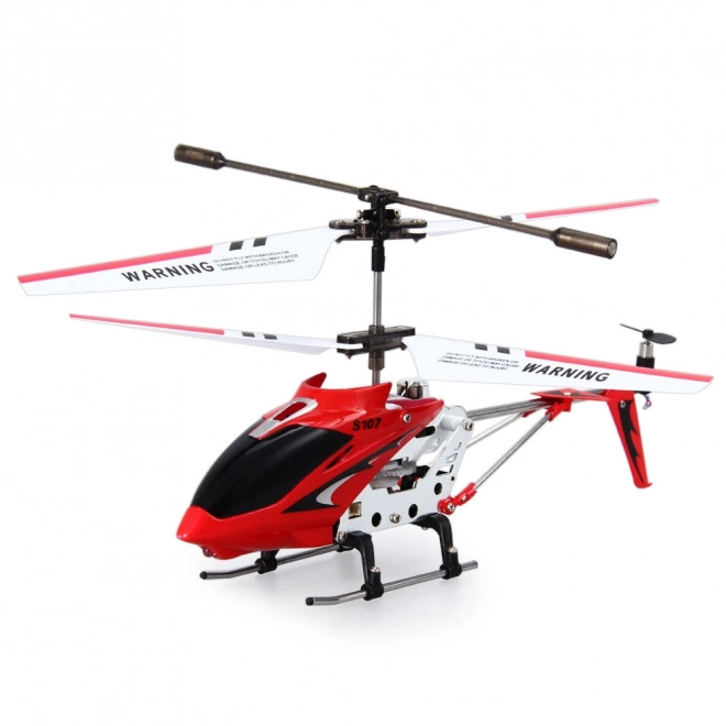 Zyma RC Helikopter mit Gyroskop S107G Rot