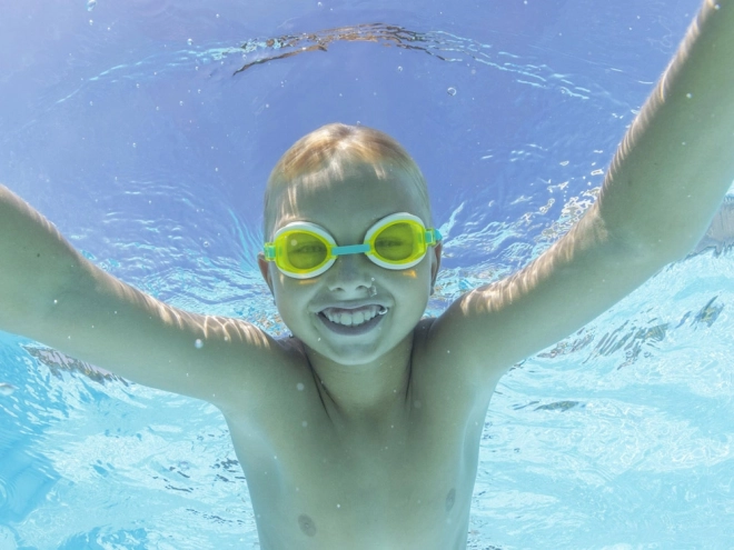 Bestway Schwimmbrille für Kinder ab 7 Jahren – Gelb