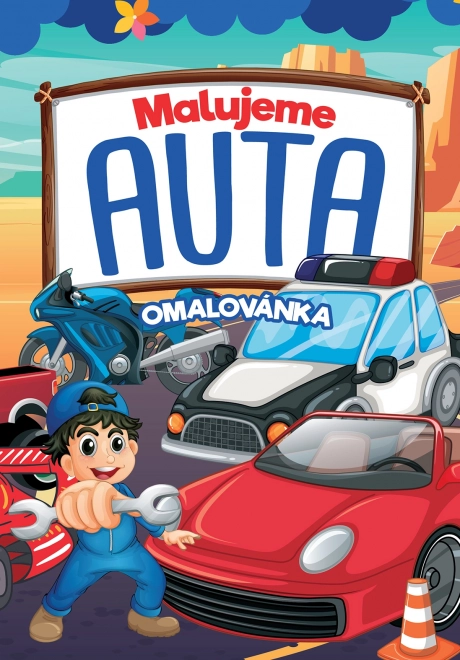 Autos Malbuch für Kreative Kinder